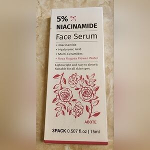 Abote Niacinamide 3 Pack Face Serum 5% Sealed